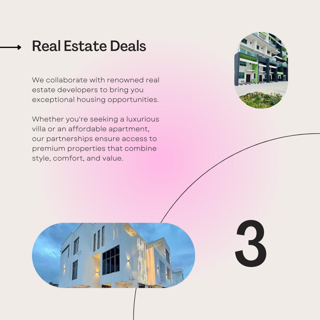 Real estate deals